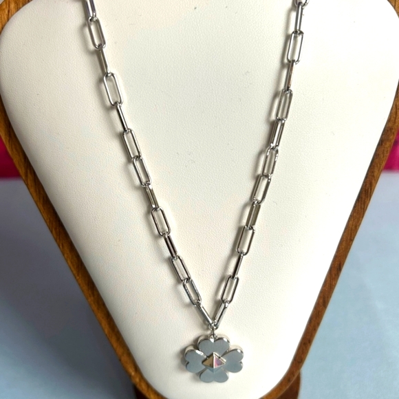 kate spade Jewelry - NWT ♠️ Kate Spade Silver "Spades And Studs" Pendant Necklace